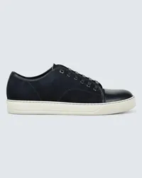 Lanvin Sneakers DBB1 in suede Blu