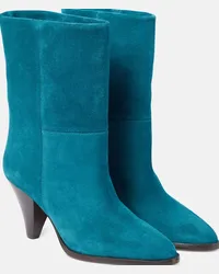 Isabel Marant Stivaletti Rouxa in suede Blu