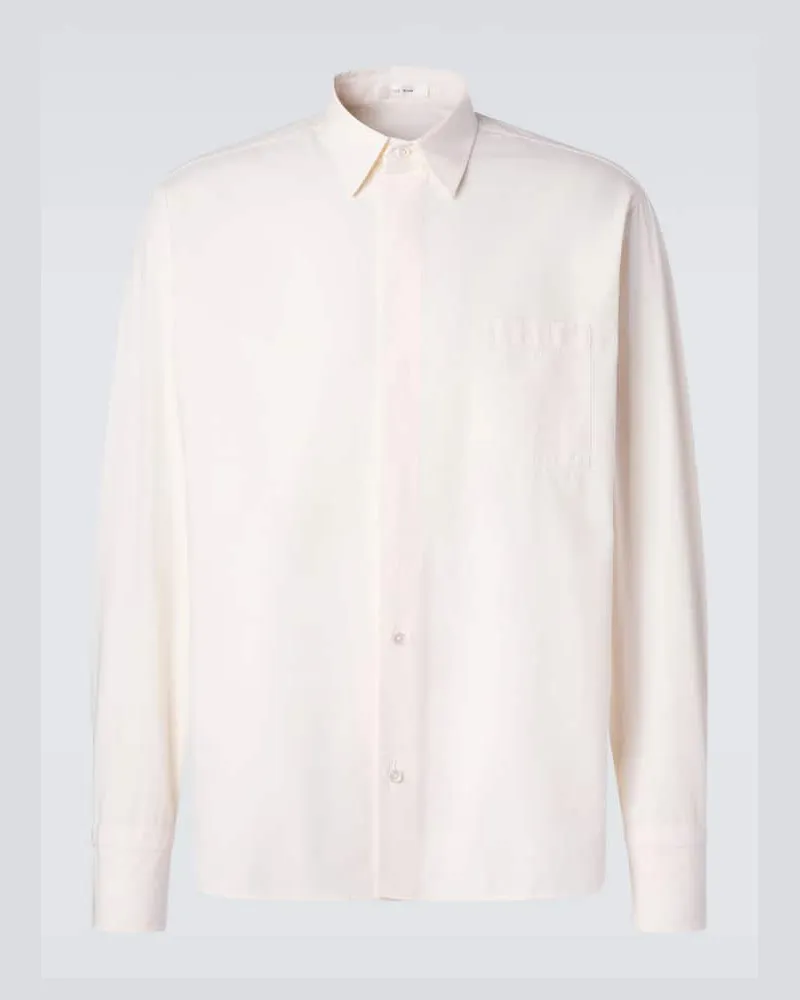 The Row Camicia Marek in cotone Bianco