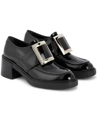 Roger Vivier Mocassini Viv' Rangers in vernice Nero