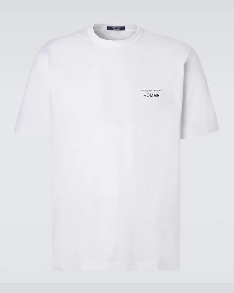 Comme des Garçons Comme des GarÃ§ons Homme T-shirt in jersey di cotone Bianco