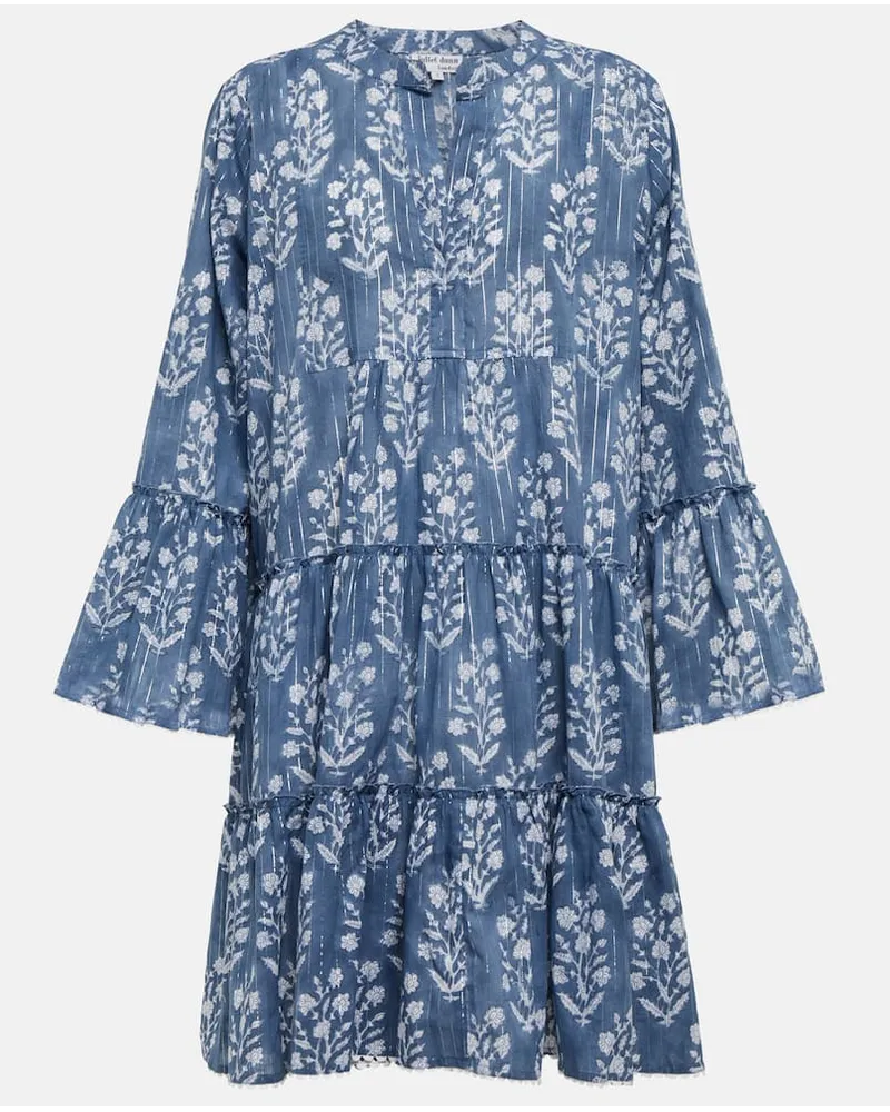 Juliet Dunn Miniabito in misto cotone con stampa Multicolore
