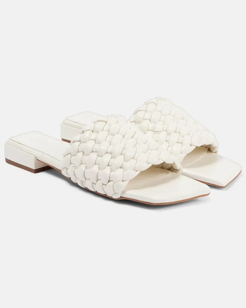 SOULIERS MARTINEZ Sandali Aster in pelle Bianco