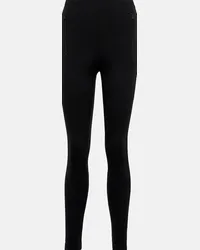 WARDROBE.NYC Leggings in tessuto stretch Nero