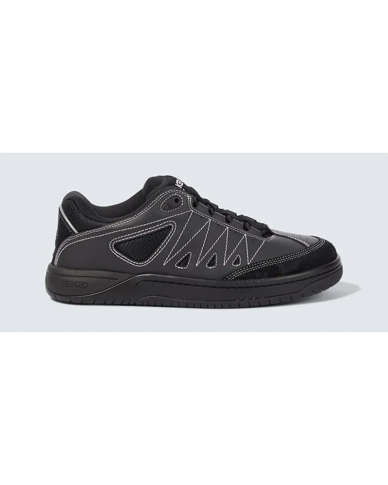 Kenzo Sneakers PXT in pelle Nero