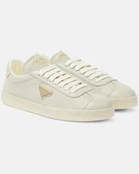 Prada Sneakers Lane in pelle Neutro