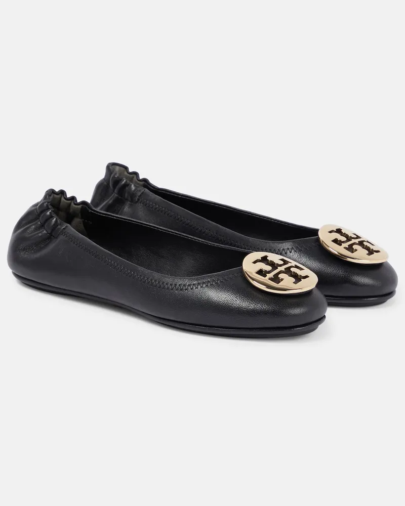 Tory Burch Ballerine Minnie in pelle Nero