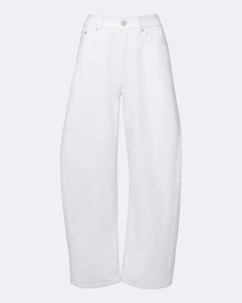 Alaïa Alaïa Jeans barrel Bianco