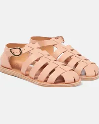 Ancient Greek Sandals Sandali da pescatore Homeria in pelle Beige