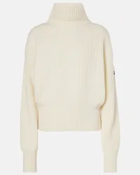 Moncler Pullover in lana vergine Bianco