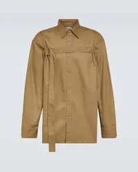 Dries van Noten Camicia in cotone Beige