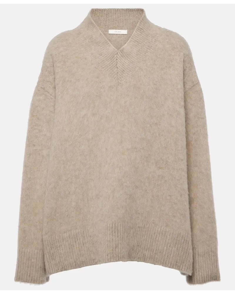 The Row Pullover oversize Fayette in cashmere Beige