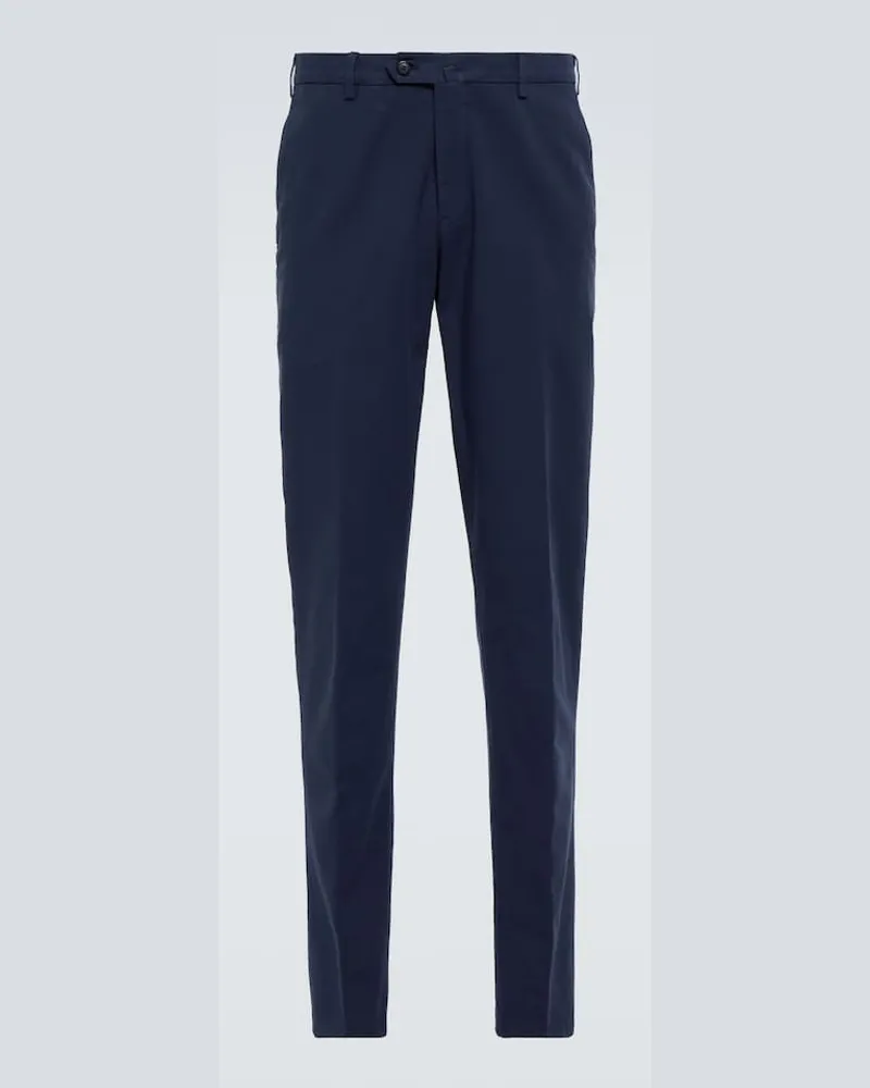 Loro Piana Pantaloni slim Pantaflat Blu