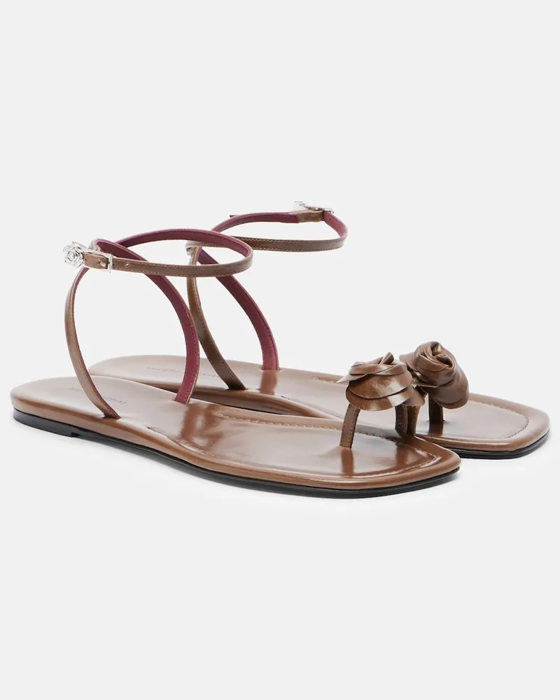 Magda Butrym Sandali in pelle Marrone