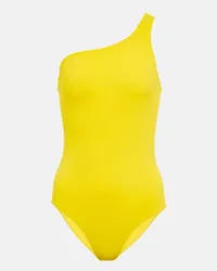 Isabel Marant Costume intero monospalla Sage Giallo