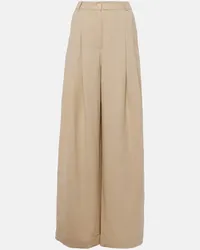 FRANKIE Shop Pantaloni a gamba larga Piper Beige