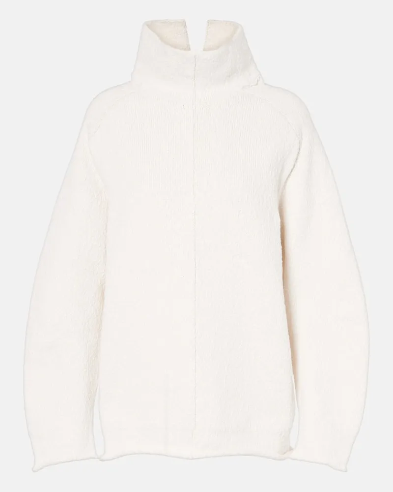 Bottega Veneta Pullover in cotone Bianco