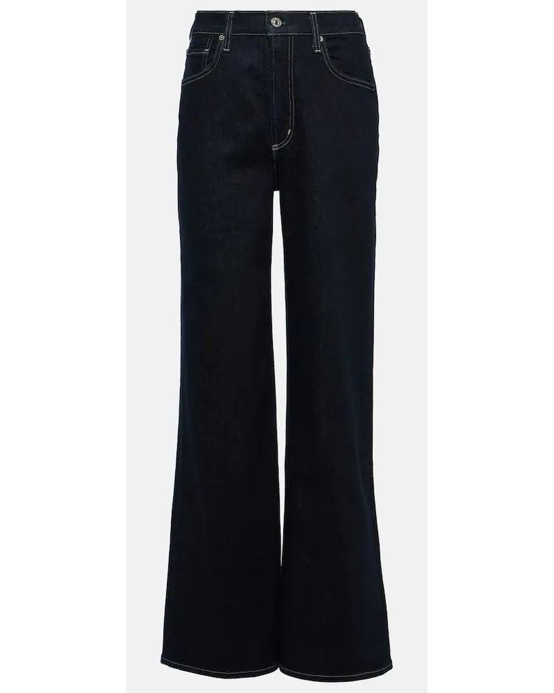 Citizens of humanity Jeans Paloma a gamba larga e vita alta Blu