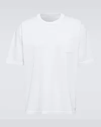 Visvim T-shirt in jersey di cotone Bianco