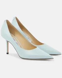 Jimmy Choo Pumps Love 85 in vernice Blu