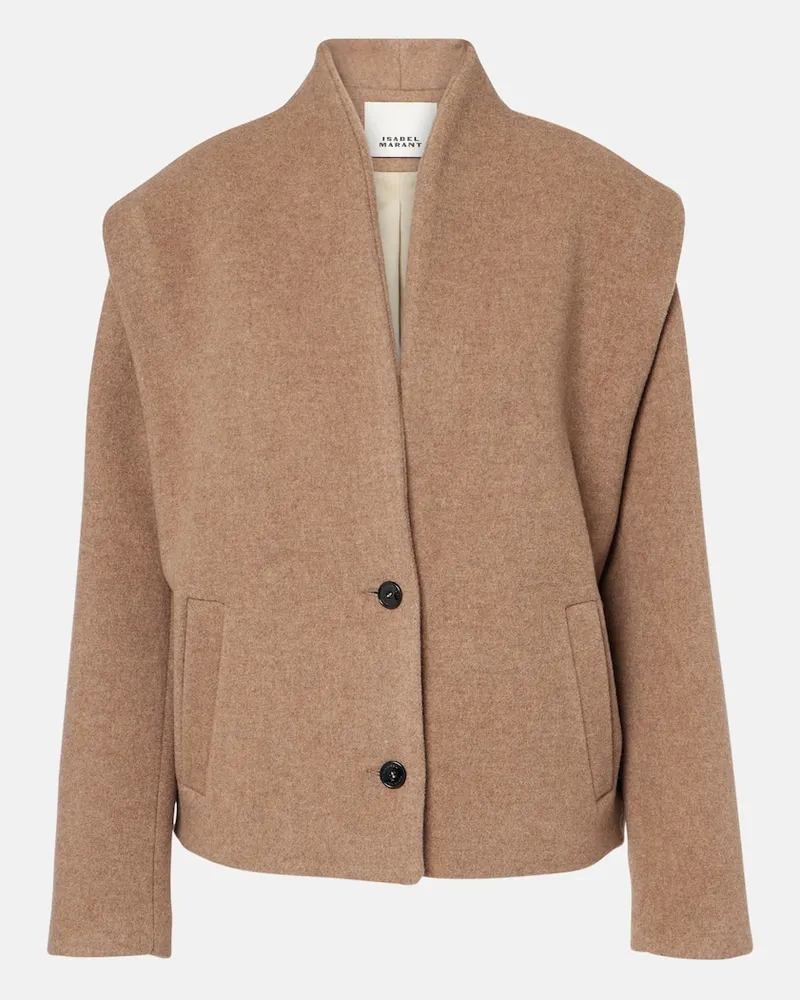Isabel Marant Giacca in misto lana Beige