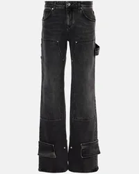 Blumarine Jeans regular a vita bassa Nero