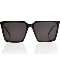 Saint Laurent Occhiali da sole squadrati SL 474 Nero