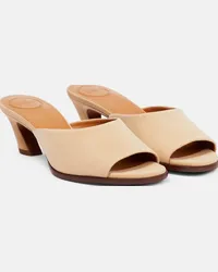 Chloé Chloé Mules Oli in suede Marrone