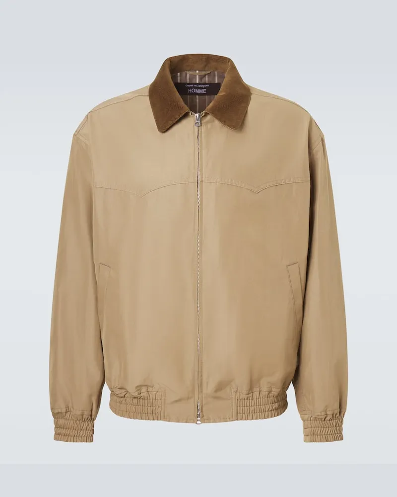 Comme des Garçons Comme des GarÃ§ons Homme Giacca blouson con velluto a coste Beige