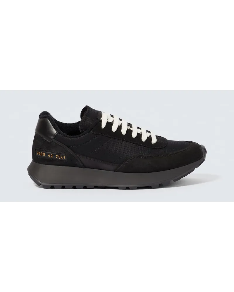 Common Projects Sneakers Track Classic in suede Nero