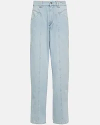 Isabel Marant Jeans Vetan a gamba larga Blu