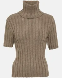 The Row Dolcevita Depinal in cashmere e mohair Beige