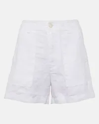 Velvet Shorts Fallon in lino Bianco