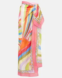 Emilio Pucci Pareo Iride in cotone Multicolore