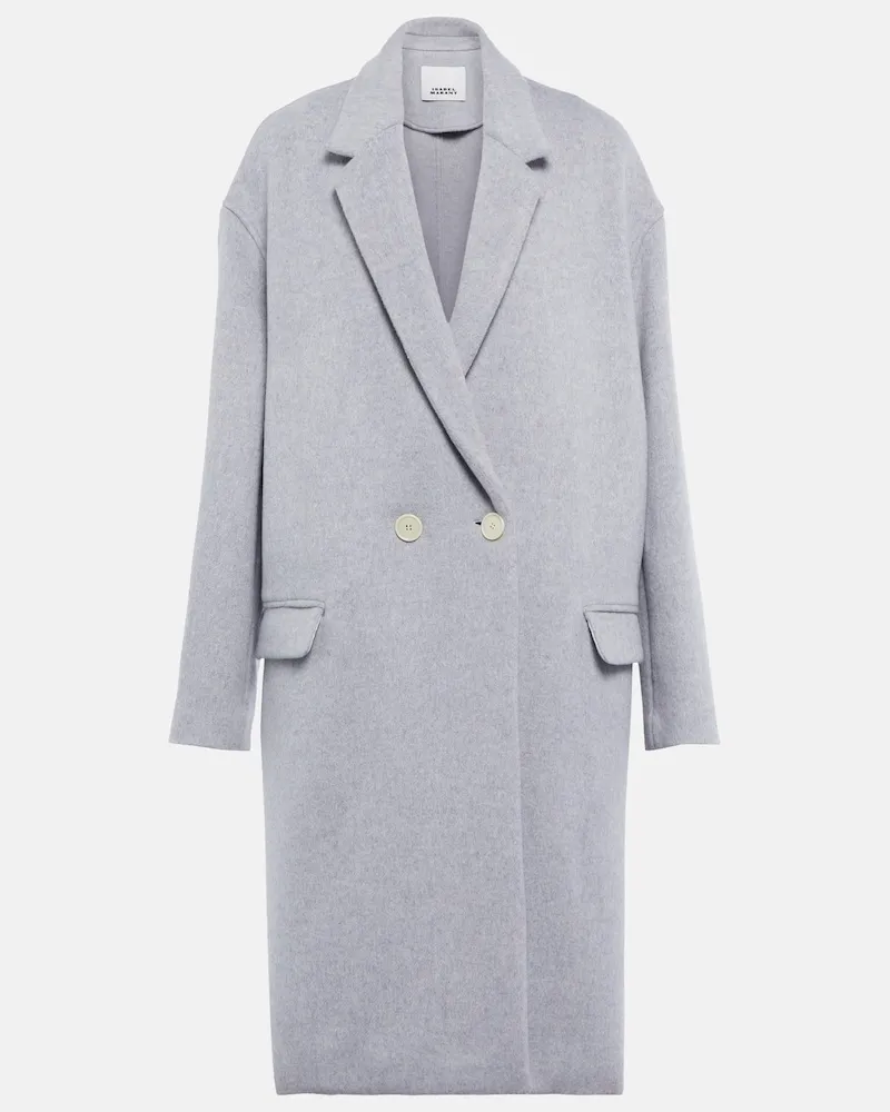 Isabel Marant Cappotto Efegozi in misto lana Grigio