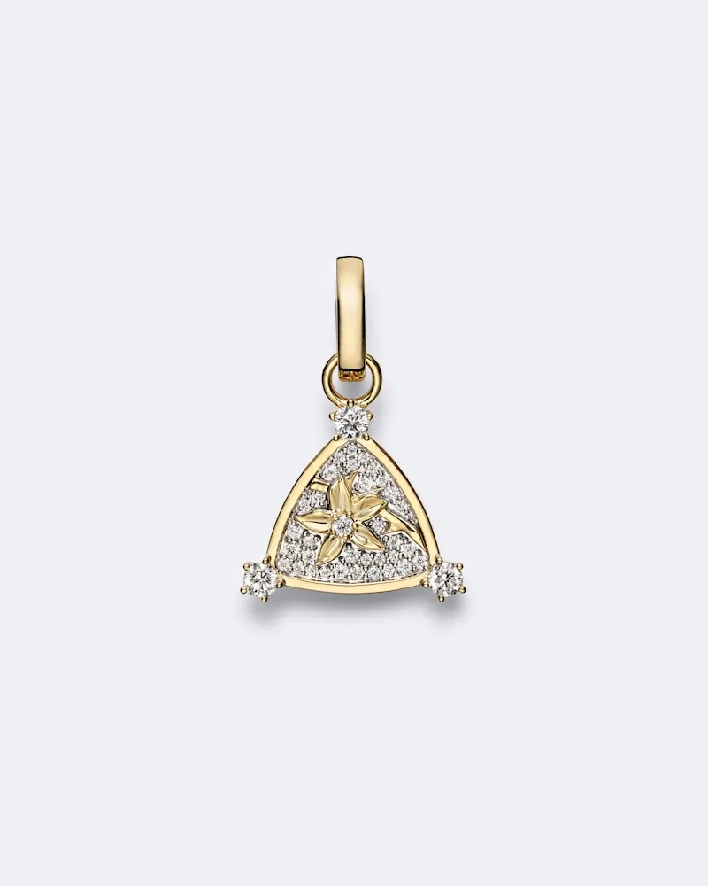 FOUNDRAE Pendente Resilience Blossoms in oro 18kt con diamanti Oro
