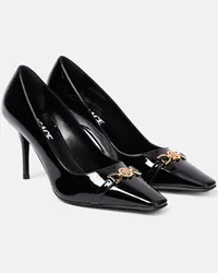 Versace Pumps Medusa in vernice Nero