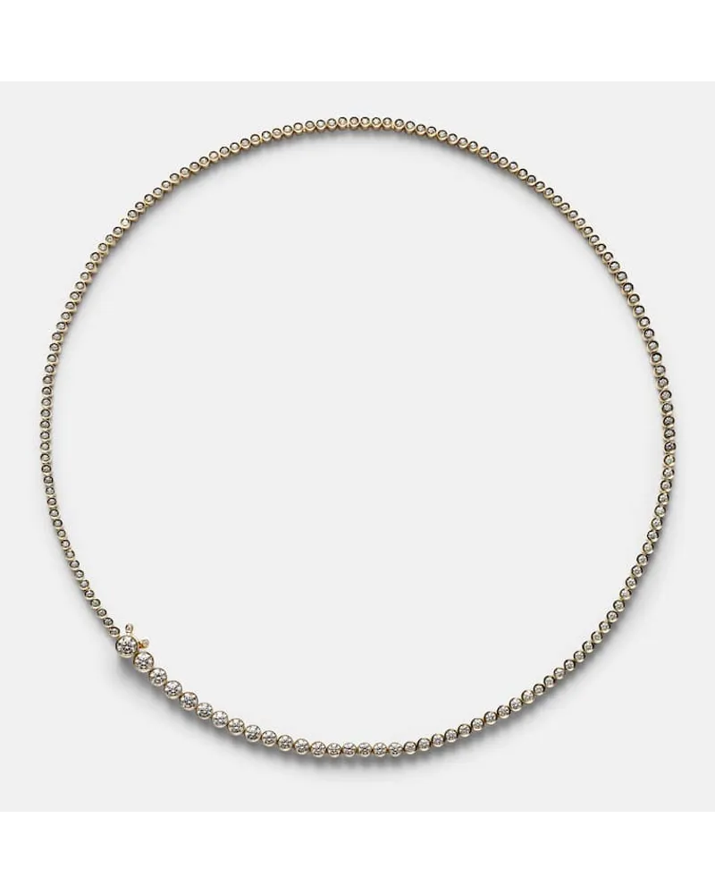 Sophie Bille Brahe Collana Collier De Tennis in oro 18kt con diamanti Oro