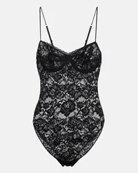 Oséree Oséree Body in pizzo Nero