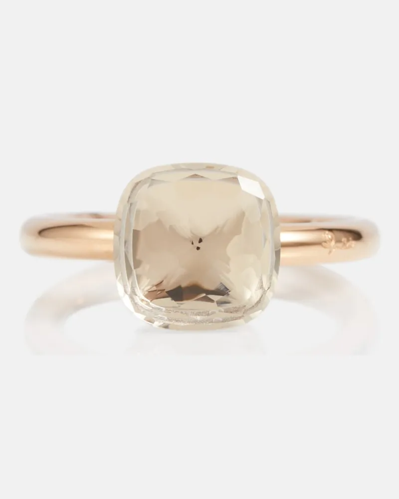 Pomellato Anello Nudo in oro 18kt con topazio Multicolore