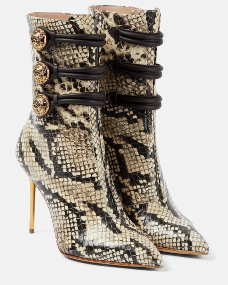 Balmain Stivaletti Alma in pelle Multicolore