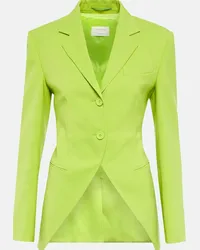 SPORTMAX Blazer Bosco con apertura frontale Verde