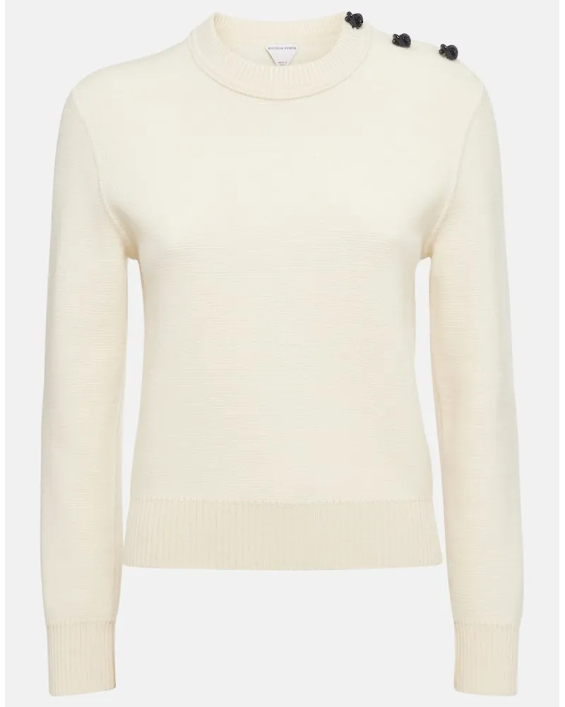 Bottega Veneta Pullover in lana Bianco