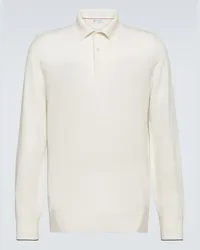 Brunello Cucinelli Polo in cashmere Beige