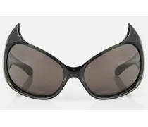 Balenciaga Occhiali da sole Cat Gotham Nero