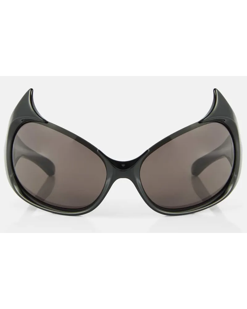 Balenciaga Occhiali da sole Cat Gotham Nero