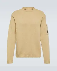 C.P. Company Pullover in misto lana Beige