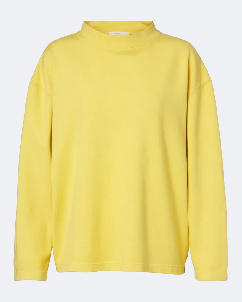 The Row Felpa Kate in misto cotone Giallo