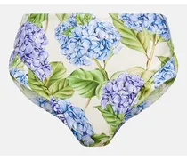 Slip bikini Jengibre Hortensia con stampa floreale