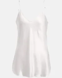 Nili Lotan Camisole Isabella in seta Bianco